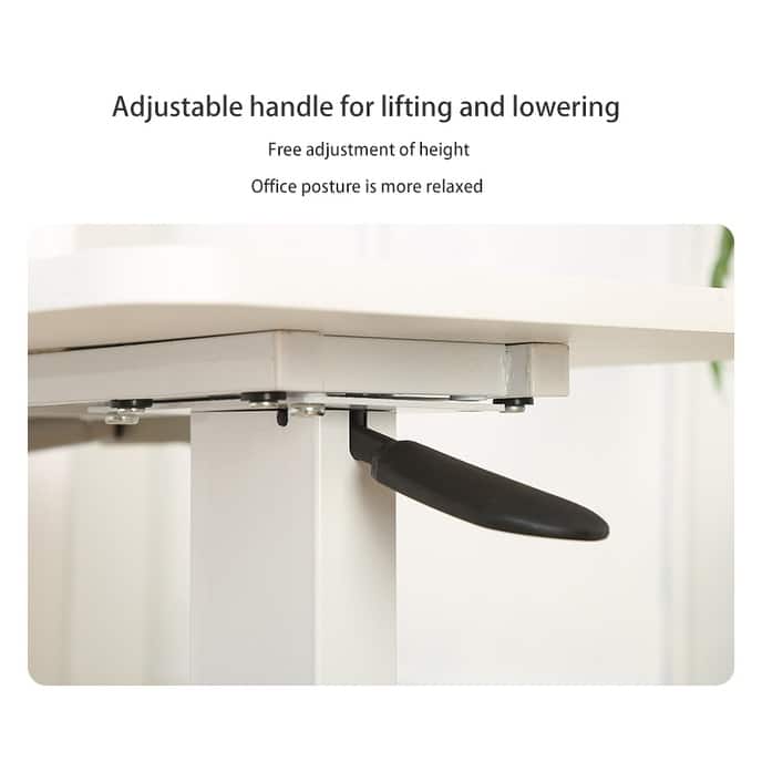 Overbed Bedside Desk, Mobile Rolling Laptop Stand Tilting Overbed Table with Wheels, Height Adjustable Tray Bedside Table