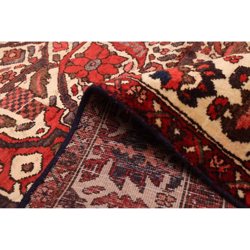 ECARPETGALLERY Hand-knotted Kayseri Vintage Red Wool Rug - 6'10 x 10'2