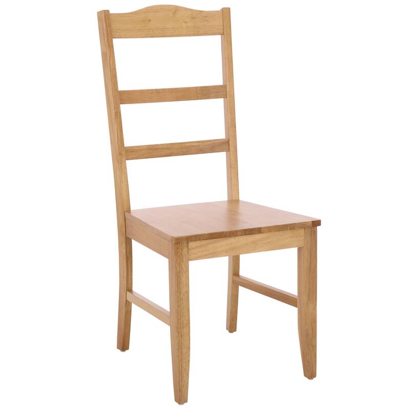 SAFAVIEH HOME Svetlana Ladder Back Side Chair - 18"W x 21"D x 40"H