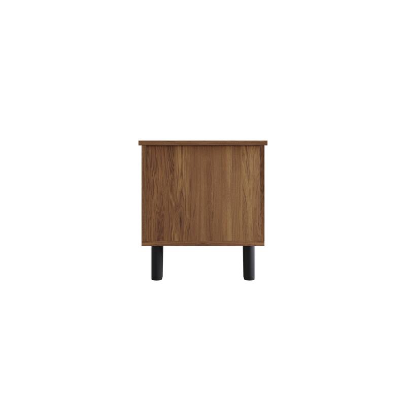 Clayfell Auburn Storage Cabinet Bench