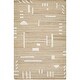 preview thumbnail 2 of 5, Neo Casual Abstract Jute Area Rug