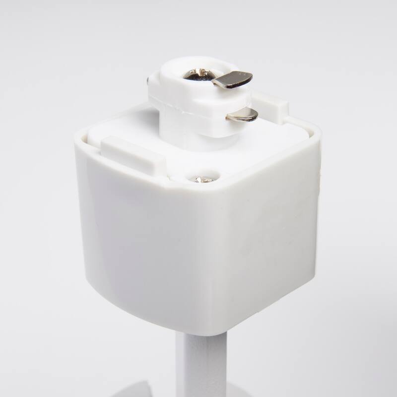 10 Watt LED Commercial Track Head White Cylinder 24 Degree Beam Angle