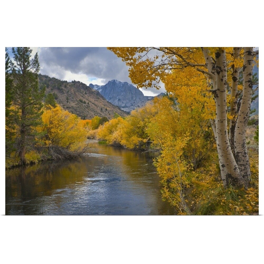 Shop Usa California River Through Eastern Sierra Nevada Mountains Poster Print Overstock 16469606