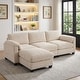 preview thumbnail 1 of 96, Modern Couduroy Modular Sectional Sofa Couch with Ottoman for Living Room