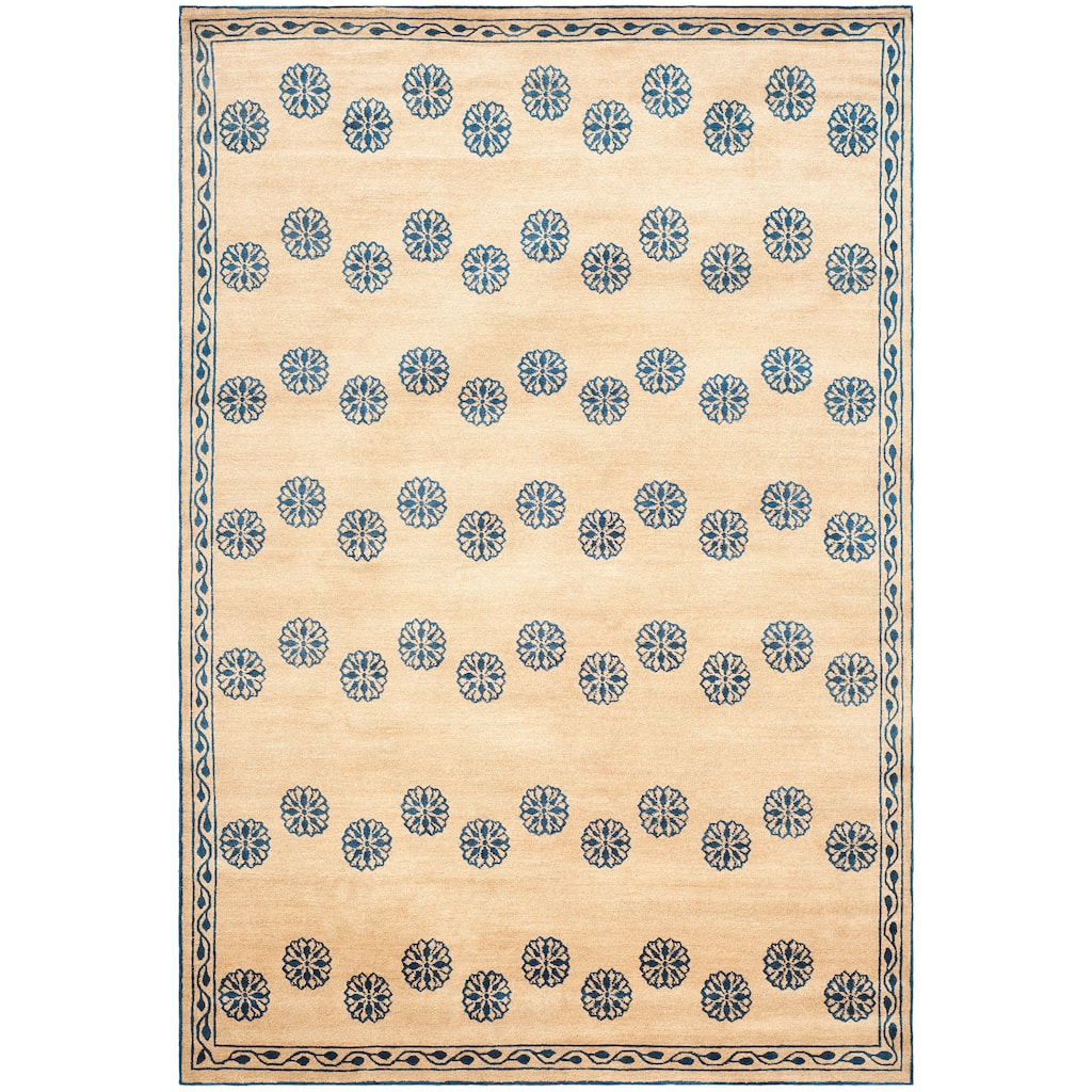 SAFAVIEH Couture Hand-knotted Aeronwen Silk/ Wool Rug