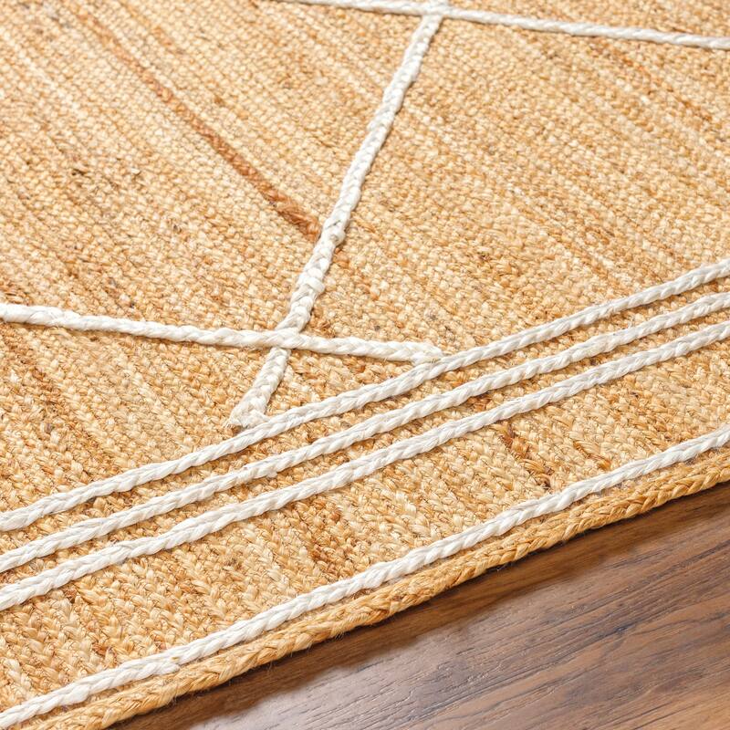 Kegan Handmade Braided Jute Area Rug