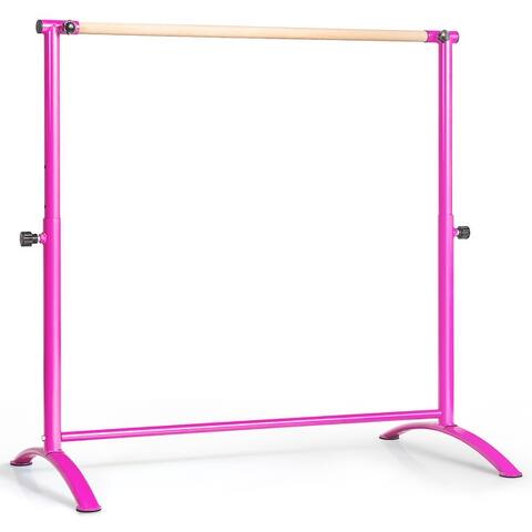 51'' Portable Stretching Dancing Ballet Bar with4 Adjustable Heights