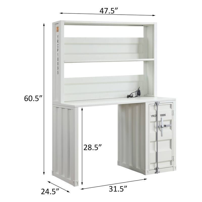 Kamloops Writing Desk with Hutch