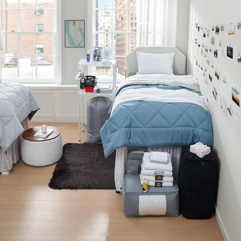 100% Complete - Twin XL Bedding & Dorm Essentials Kit