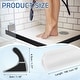 preview thumbnail 12 of 14, Collapsible Shower Water Barrier, TPE Splash Guard White - 78"