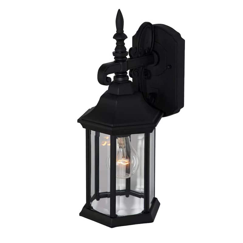 Devonshire 6" Wall Lantern - Black