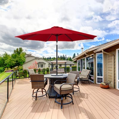 ABCCANOPY 7.5FT Patio Umbrella with Push Button Tilt