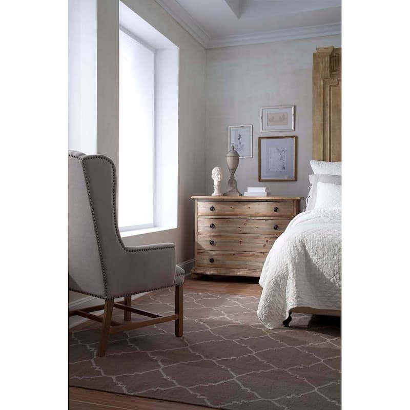 Palm Harbor 49-inch Reclaimed Pine Bowfront Chest of Drawers