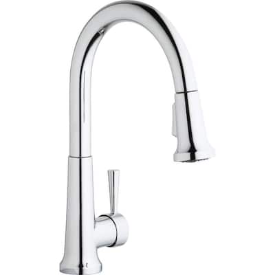 Elkay Everyday 1.5 GPM Single Hole Pull Down Kitchen Faucet - Includes