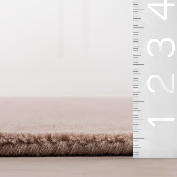 dimension image slide 6 of 7, Nuloom Maru Wool Area Rug