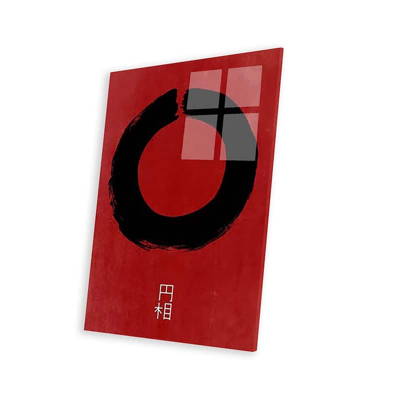 Enso In Japan Print On Acrylic Glass by The Usual Designers