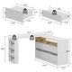 preview thumbnail 13 of 18, Desk Makeup Table Multi-Functional Furniture for Kitchen, Bedroom