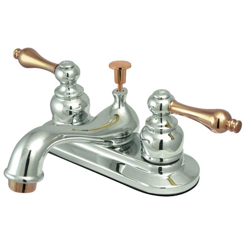 Kingston Brass Restoration 4 in. Centerset Bathroom Faucet