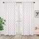 preview thumbnail 2 of 3, Sweet Jojo Designs Pink Bows Girl 84in Window Treatment Curtain Panel Drapes Pair - for Ballerina Ballet Princess Collection