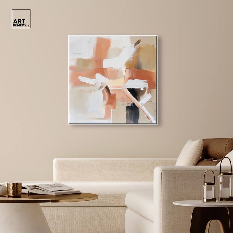 Rose and Rust II Canvas by Art Remedy