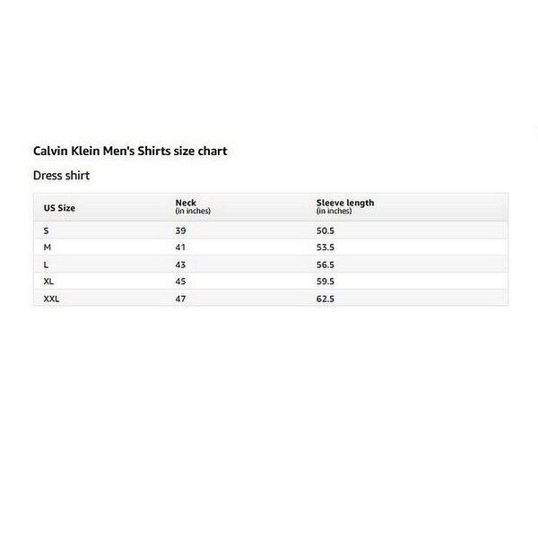big and tall dress shirt sizes