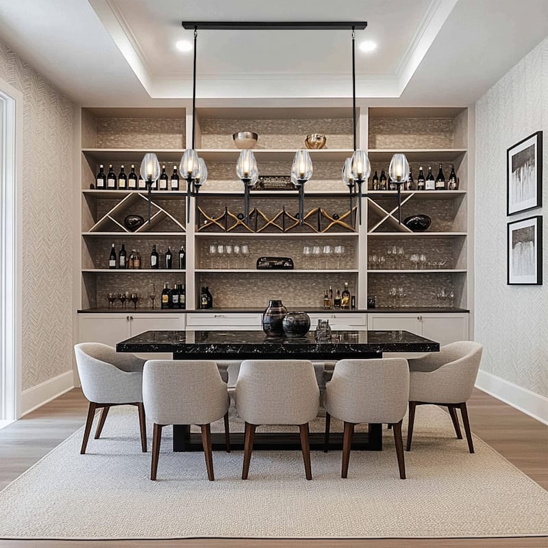 KAYLA Long tulip Wall Sconce/Chandelier