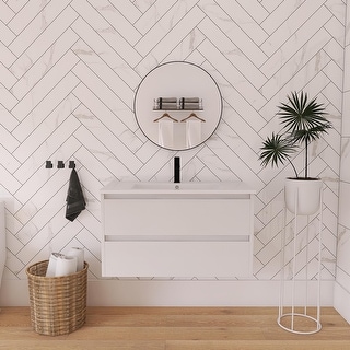 Freestanding Bathroom Vanity Set