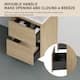 Option Oak Natural Wood + Antique White