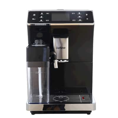 Fully Automatic Espresso Machine with milk tank; Black