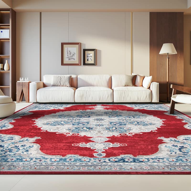 SAFAVIEH Brentwood Coralyne Traditional Oriental Rug