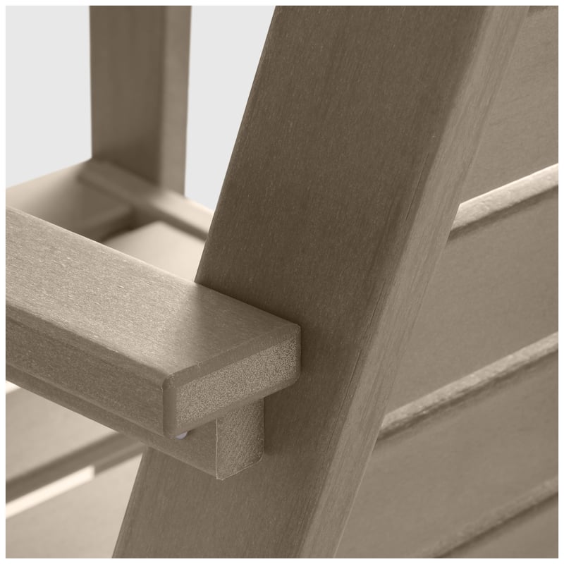 Birchwood All Weather HDPE Outdoor Patio Deep Seating Arm Chair (Set of 2)