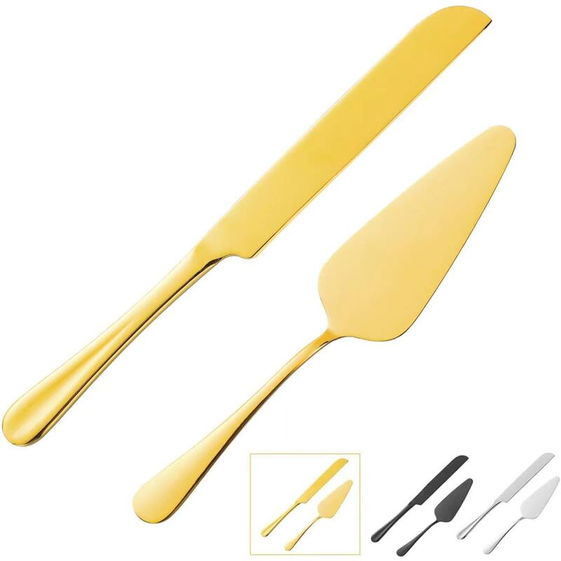 Cake Serving Set - 10.5*2.5inch - Gold