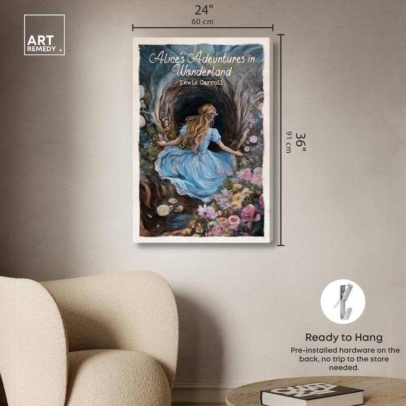 Alice Classic Canvas by Art Remedy, Gallery Wrapped