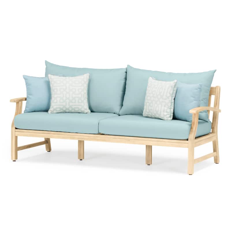Kooper 4 Piece Sunbrella Outdoor Patio Sofa & Club Chair Set