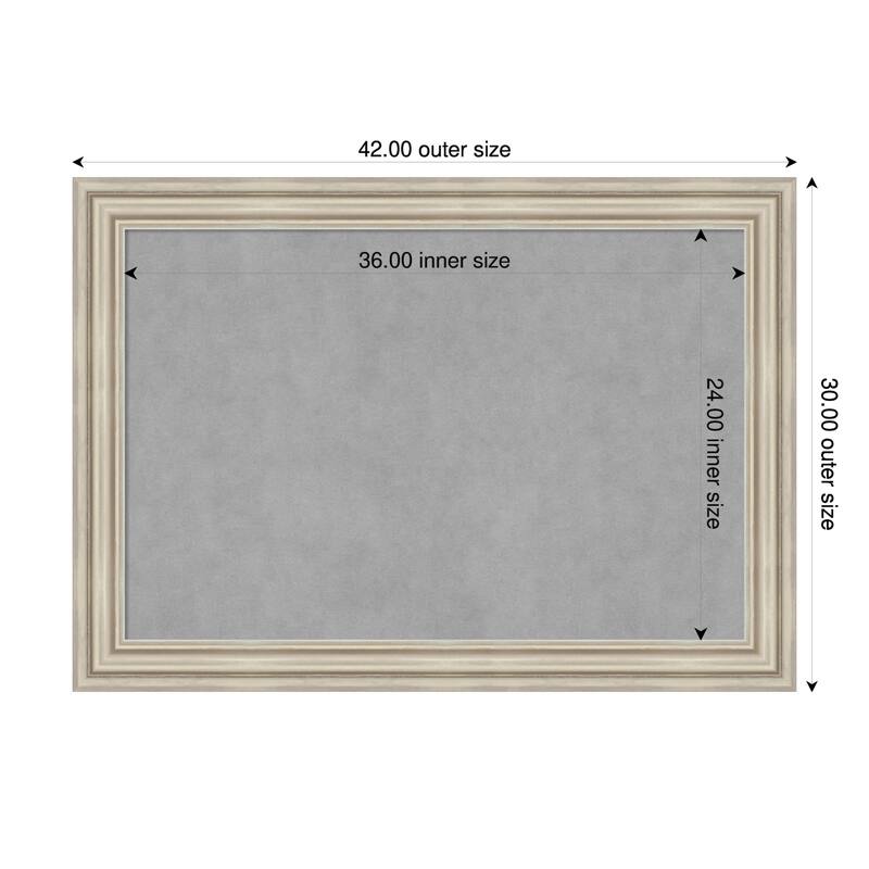 Amanti Art Sierra Black Brown Framed - 42 x 30 in - Sierra Silver