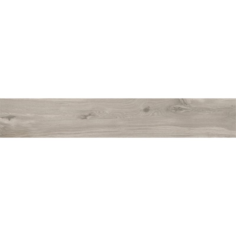 Daltile Acreage 8" x 48" Porcelain Wood Look Floor Tile (6 PCS Per Carton) (15.18 SQFT Per Carton) - Grey