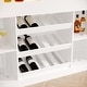preview thumbnail 12 of 13, Buffet Sideboard Bar Wine Cabinet Wine and Glass Racks