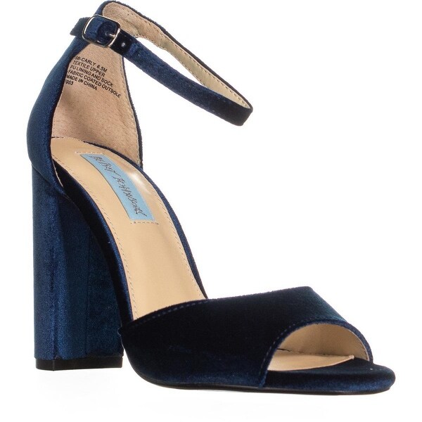 carly block heel sandal