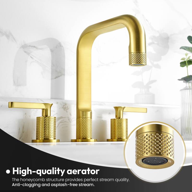 New York Widespread Bathroom Basin Sink Faucet