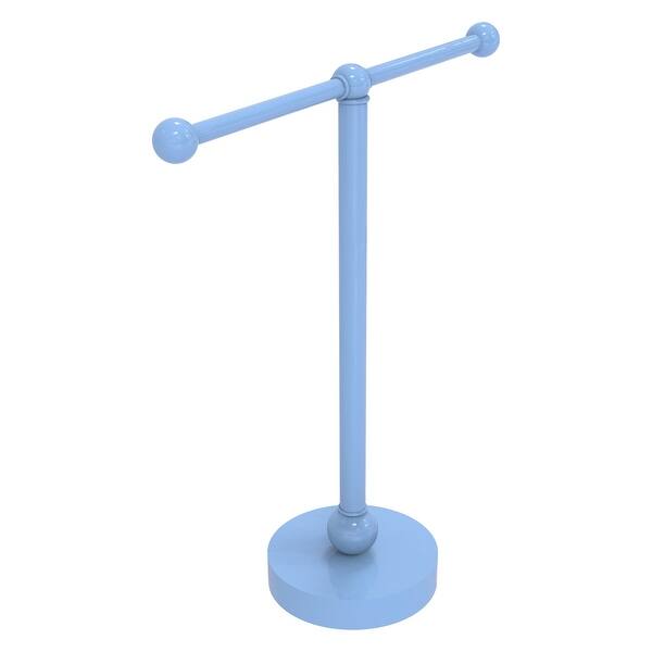 Allied Brass Vanity Top 2 Arm Guest Towel Holder in Unlacquered Brass Allied Brass Vanity Top 2 Arm Guest Towel Holder in Unlacquered Brass