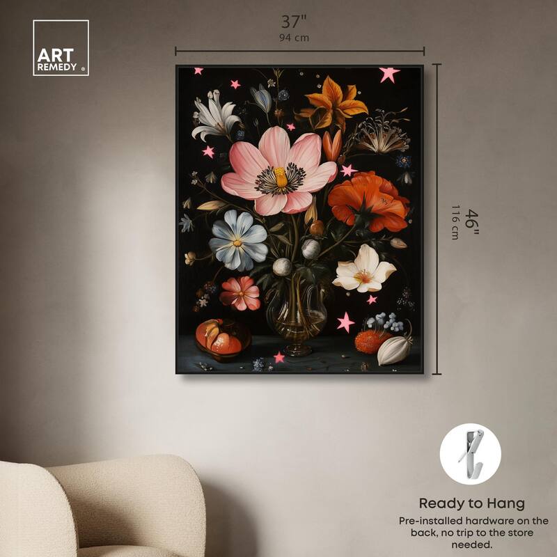 TANY's Floral Universe II Canvas by Art Remedy