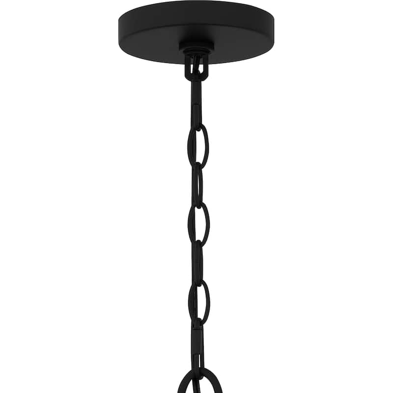 Margaret 9-Light Matte Black Chandelier