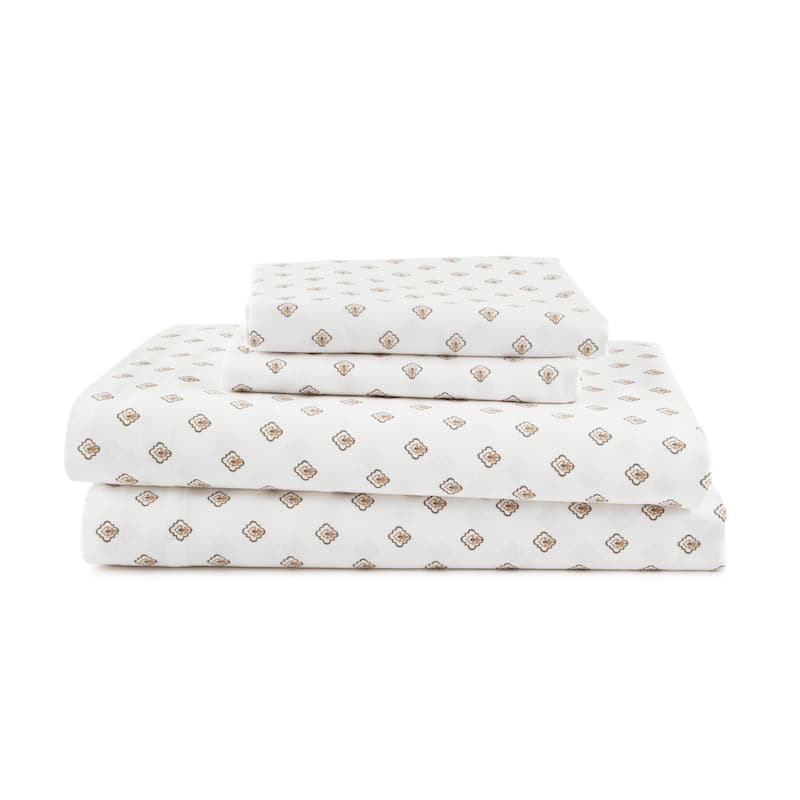 Martex 225 TC - Soft Breathable Durable Deep Pocket - Bed Sheet Set - Full - White