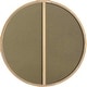 preview thumbnail 2 of 9, Elegant Lighting Eternity 24" Diameter Circular Metal Framed Wall