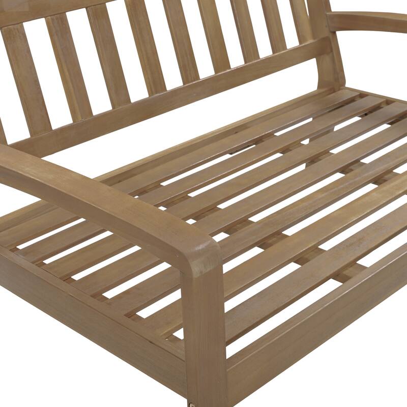 Grenada Acacia Loveseat Coffee Table Set by Christopher Knight Home