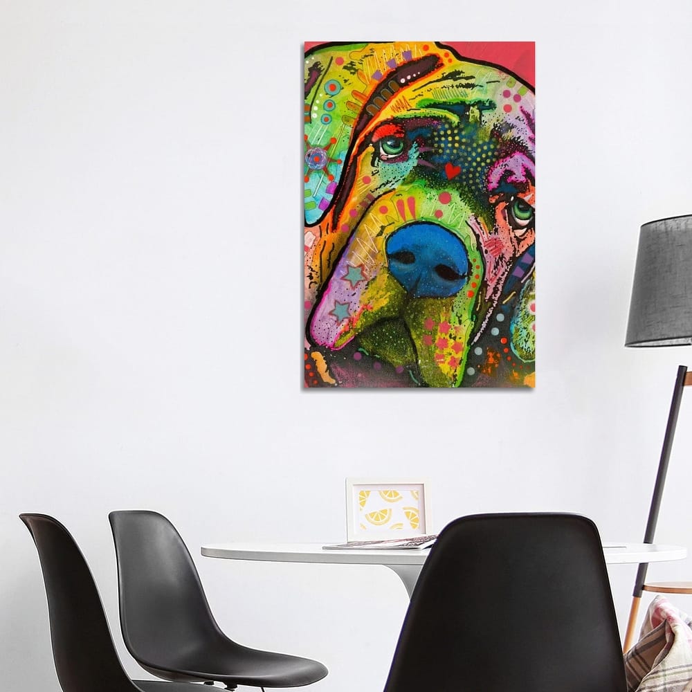 iCanvas "Mastiff" by Dean Russo Canvas Print