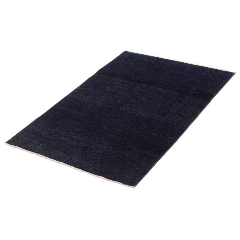 Pak Finest Gabbeh Navy Rug 3'9" x 5'7" - 3'9 x 5'7