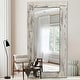 preview thumbnail 14 of 38, Rustic Wood Freestanding Full-length Floor Mirror