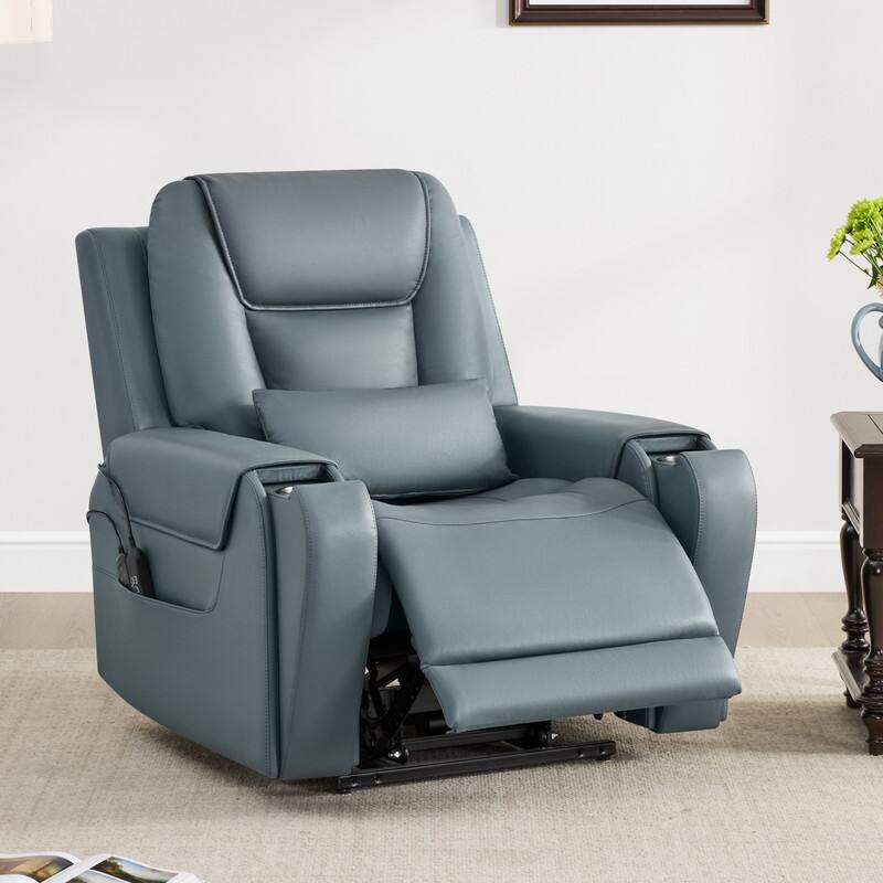 Andy Electric Power Lift Recliner with Heat and Massage for Elderly
