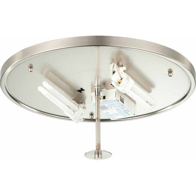Volume Lighting V6252 Esprit 2 Light Flush Mount Ceiling Fixture - Brushed Nickel